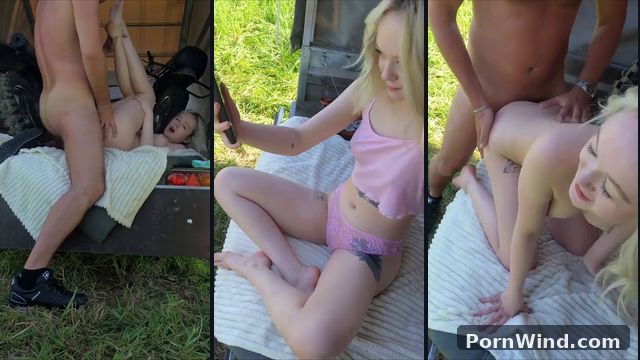 Eva Barbie Outdoor Anal