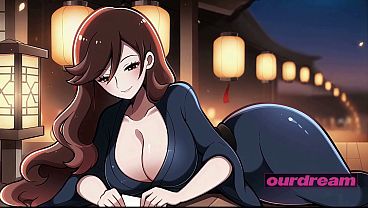 Anime Lantern Babe Fucked Beneath A Giant Glowing Paper Lantern (ai-generated)