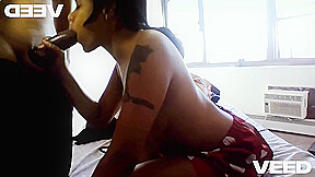 Ebony Sucking Bbc In Manhattan New York Apartment House Wife Blowjob Brown Skin