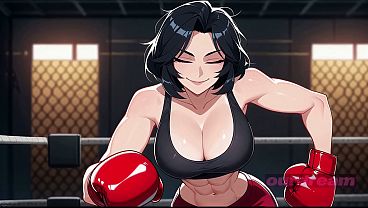 Fit Anime Fighter Babe Fucked In The Ring Of An Underground Gym (ai-generated)