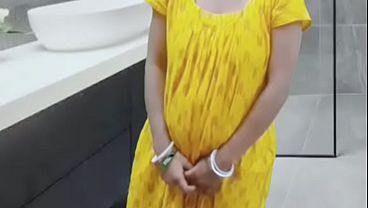 Husband Fucking virgin indian desi bhabhi before her marriage so hard and cum on her
