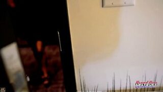 Pamela Morrison Tiny Tattooed Mixes Soft Feet Dildo And Filthy Oral!