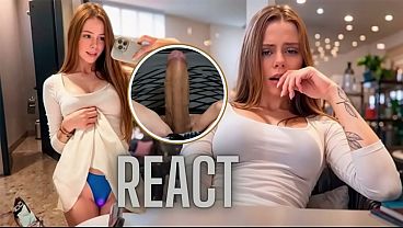React: POV : Control MULTIORGASMS on a Date – Remote Sex Toy in a Public Place – ArinaFox
