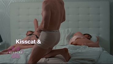 Two Busty Step Moms Seduce Step Son on Honeymoon and Share His Cum – Luna Doll & Kisscat